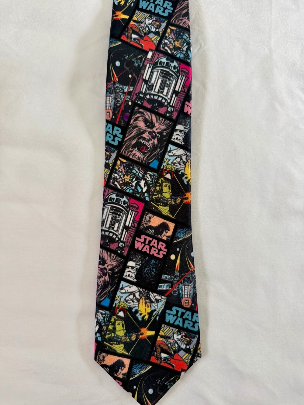 Star Wars Graphic Print Tie Sci-Fi